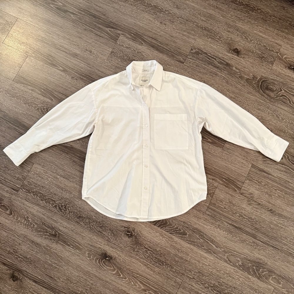 Abercrombie & Fitch Oversized Button Up